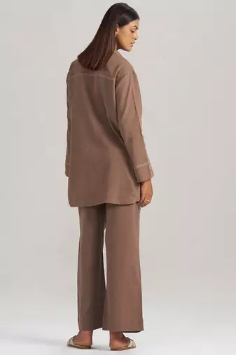 Chocolate and fern co-ord set