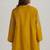 Mustard mul-mul embroidered tunic
