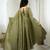 Green embroiderey work georgette kurta set