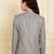 Checked notched lapel double-breasted  blazers