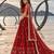 RED NET THREAD WITH ZARI AND SEQUINCE WORK FESTIVE LEHENGA CHOLI SET FOR WOMEN'S