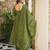 Green digital printed cotton kurta plazzo dupatta set for women