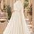 White cotton pleated anarkali suit