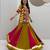 Mustard Yellow Navratri Lehenga Choli 