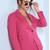 Peaked lapel collar single breasted blazer