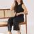 Women black waistcoat