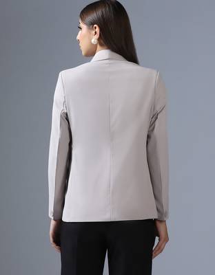 Single-breasted formal blazer 2
