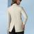 Notched lapel single breasted blazer