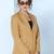 Notched lapel single-breasted blazer