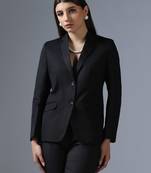 Single-breasted formal blazer