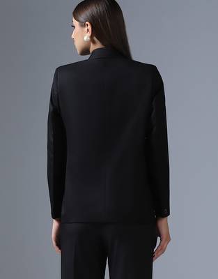 Single-breasted formal blazer 2