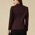 Women maroon single breasted blazer