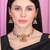 South indian necklace set with temple motif for wedding wear