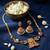 South indian necklace set with temple motif for wedding wear