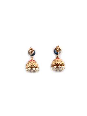 South indian necklace set with temple motif for wedding wear 4