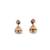 South indian necklace set with temple motif for wedding wear