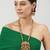 South indian long mala gold necklace set for women