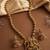 South indian long mala gold necklace set for women