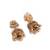 South indian long mala gold necklace set for women
