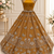 Mustard Color Zari Embroidery,Sequence And Beads Work Net Lehnega Choli 