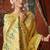 yellow tissue saree with paithani pallu festive wear saree