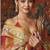 orange tissue saree with paithani pallu festive wear saree