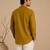 Mustard yellow malai cotton shirt