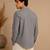 Grey white malai cotton shirt