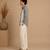 Grey white malai cotton shirt