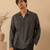 Grey malai cotton shirt