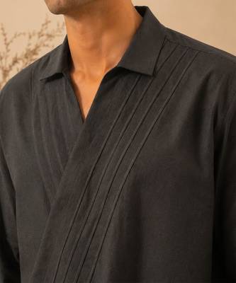 Grey malai cotton shirt 5