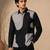 Black and grey malai cotton shirt