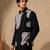 Black and grey malai cotton shirt