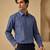 Blue threaded malai cotton shirt