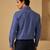 Blue threaded malai cotton shirt
