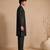 Black bemberg silk kurta and pant