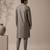 Grey embroidered bemberg silk kurta and pant