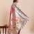 red golden zari work pure silk blend saree with blouse