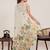 White printed zari border with mirror work linan saree with blouse
