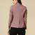Women pink single breasted blazer