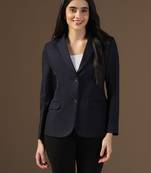 Women dark blue blazer