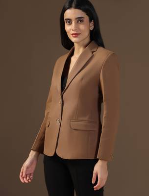 Women brown blazer 5