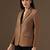 Women brown blazer