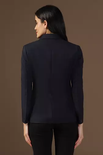 Women dark blue blazer