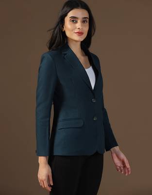 Women turquoish blazer 5