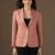 Women peach blazer