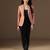 Women peach blazer