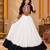 White Color Designer Chaniya Choli for Navratri and Garba - Full stitched free size