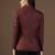 Women red small check blazer