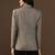 Women brown multi check blazer